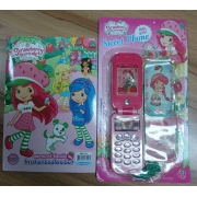 Strawberry Shortcake สตรอเบอรี่ ช็อทเค้กกับโทรศัพท์ของใครเอ่ย? + โทรศัพท์ **รบกวนเลื่อนดูสภาพหนังสือก่อนการสั่งซื้อ**
